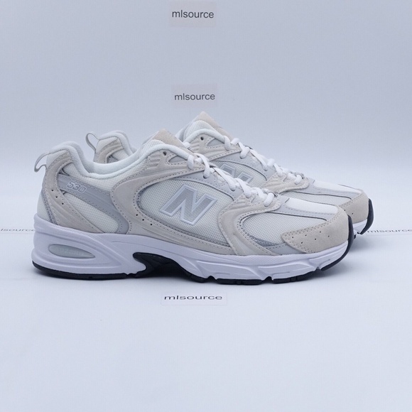 NEW New Balance 530 Sneakers MR530CE Sea Salt/Grey Matter/White - Picture 3 of 7